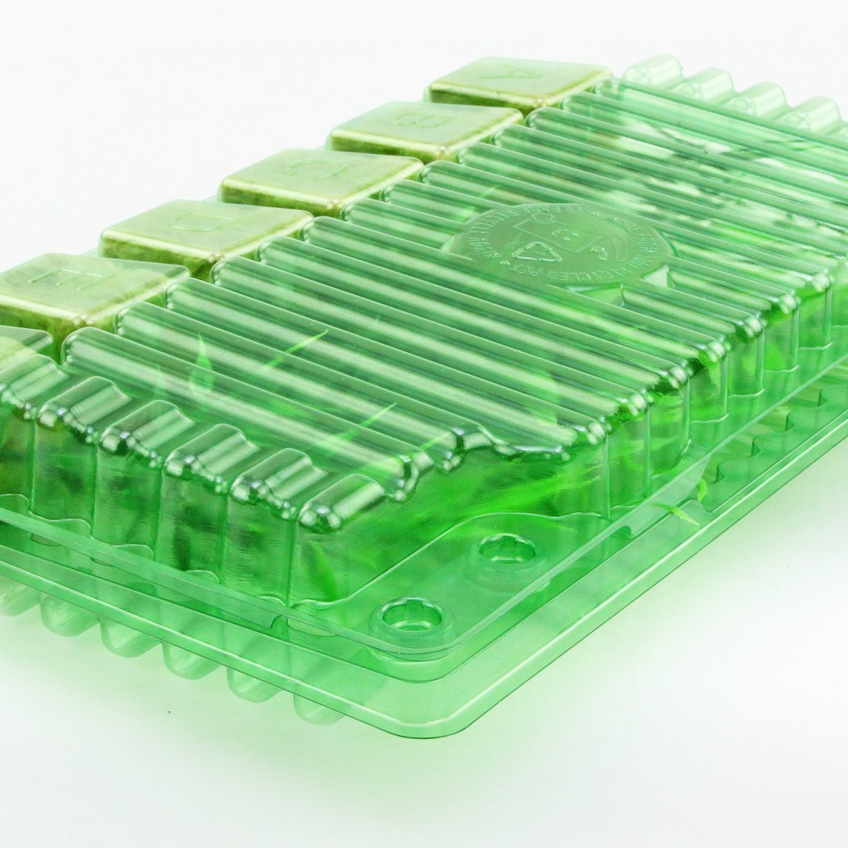 Pacco per ordine postale per 6 tappi 36x36x45mm (cubetti di Rockwool per coltivazione idroponica e Eazy Plugs).