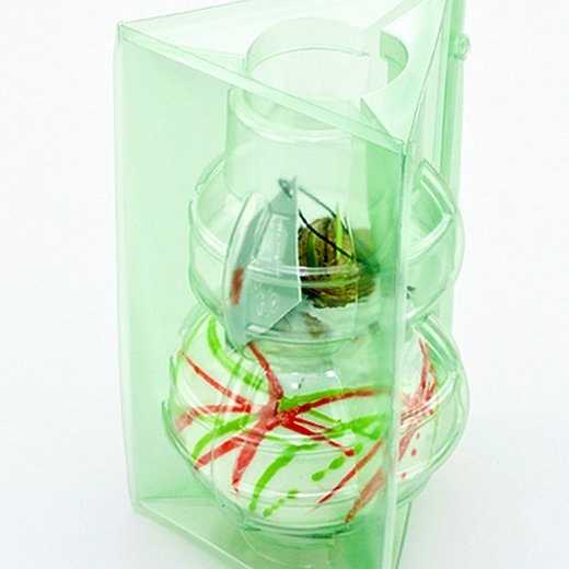 Pacco per ordine per 1 bulbo di Fiore di Amaryllis in cera.
