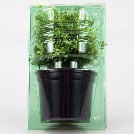 Pacco per ordine per corrispondenza per 1 pianta in un vaso ø12x9cm.