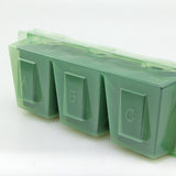 Pacco per ordinazione postale per 3 piante in vasi quadrati 11x11x12 cm.