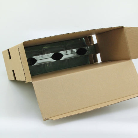 Pacco per ordinazione postale per 3 piante in vasi quadrati 11x11x12 cm - Confezione da 250 pz