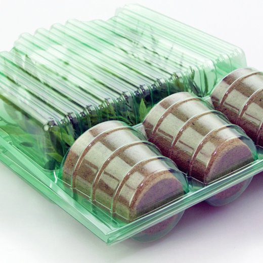 Pacco per ordine per 3 tappi ø60x60mm (conico).