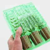 Pacco per ordine per 3 vasi o contenitori ø55x55mm (conico).