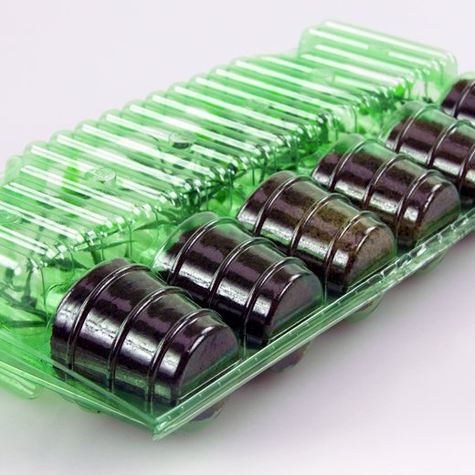 Pacco per ordine postale per 6 tappi ø50x50mm (conico).
