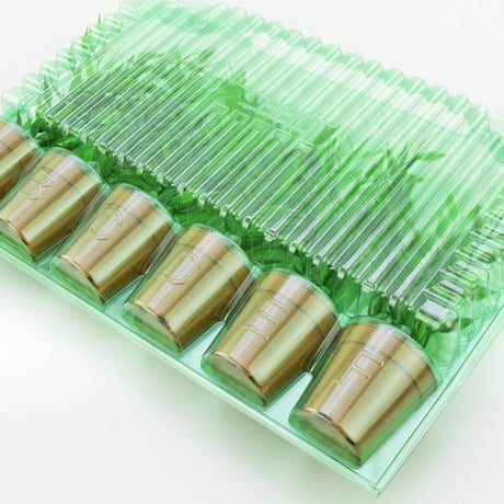 Pacco per ordine per 6 vasi o contenitori ø55x55mm (conico) - Confezione da 200 pz