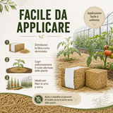 Paglia per pacciamatura piante orto e serra - 13 kg