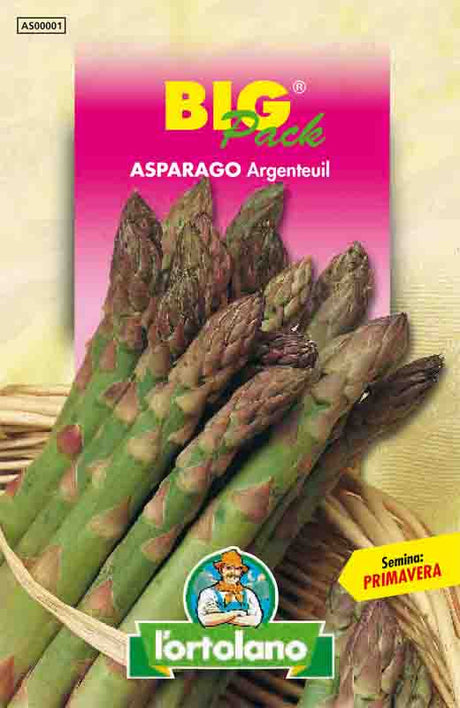 Semi Asparago Argenteuil Big Pack L’Ortolano