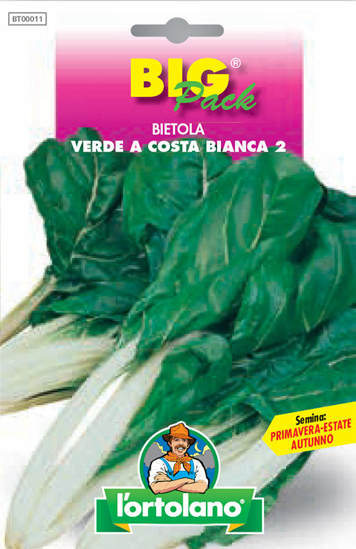 Semi Bietola Verde A Costa Bianca 2 L'Ortolano