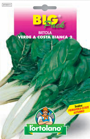 Semi Bietola Verde A Costa Bianca 2 L'Ortolano