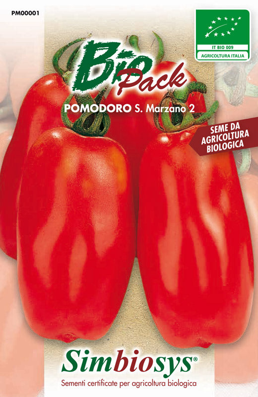 Semi biologici Pomodoro S. Marzano 2 Simbiosys