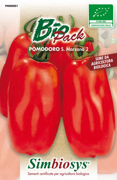 Semi biologici Pomodoro S. Marzano 2 Simbiosys