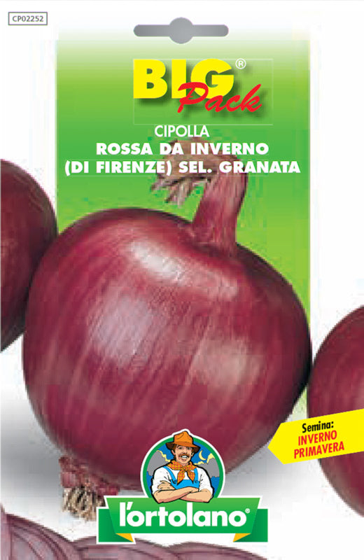 Semi Cipolla Rossa Da Inverno (Di Firenze) Sel. Granata L'Ortolano