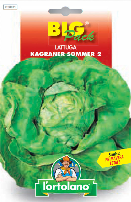 Semi Lattuga Kagraner Sommer 2 L'Ortolano