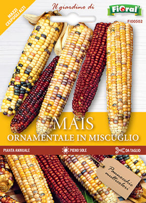 Semi Mais Ornamentale In Miscuglio Fioral
