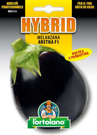 Semi Melanzana Aretha F1 L'Ortolano