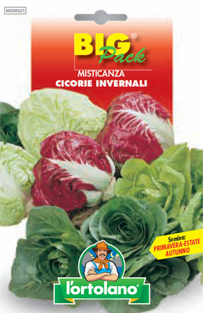 Semi Misticanza Cicorie Invernali L'Ortolano