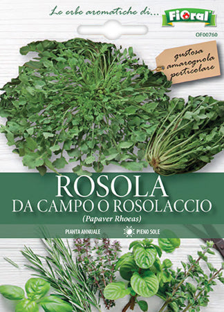Semi Rosola Da Campo O Rosolaccio Fioral