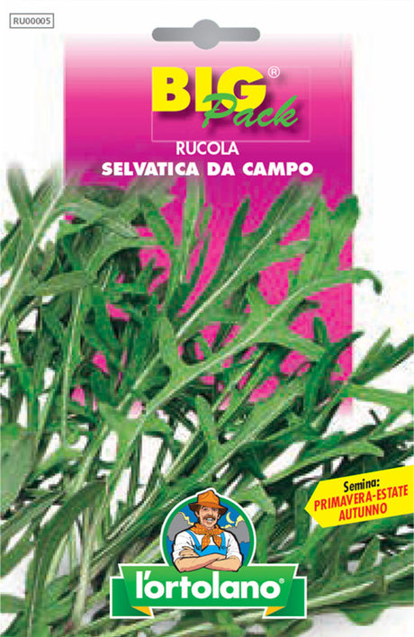 Semi Rucola Selvatica Da Campo L'Ortolano