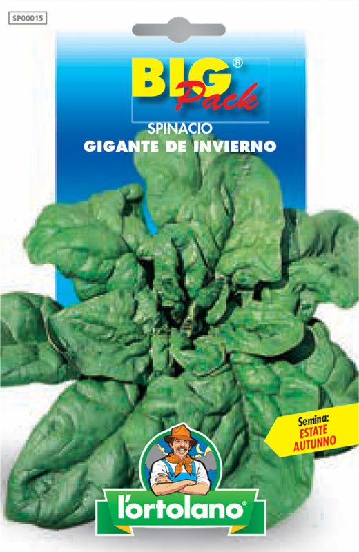 Semi Spinacio Gigante De Invierno L'Ortolano