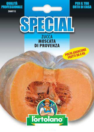 Semi Zucca Moscata Di Provenza L'Ortolano