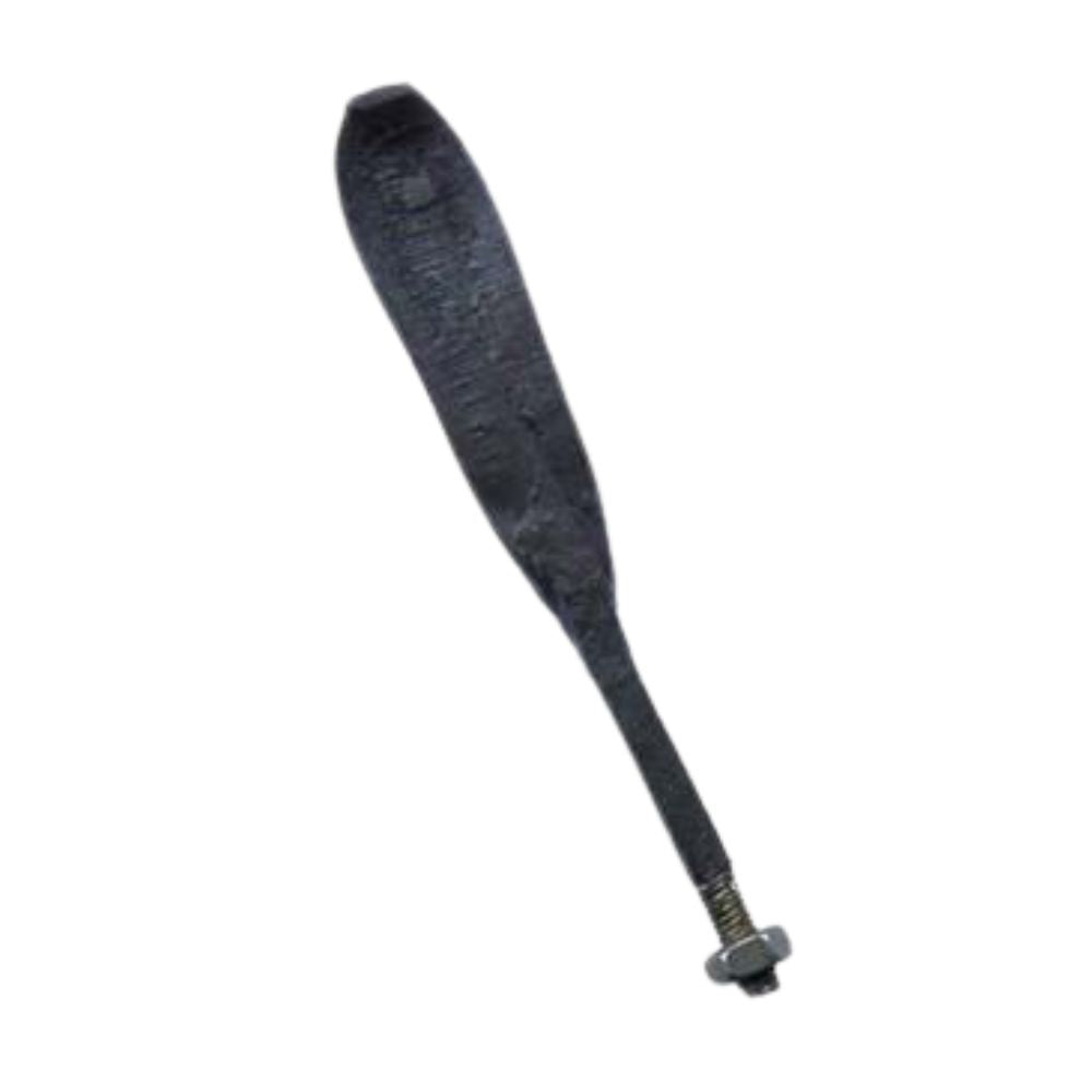 Staffino per vanga ad infilare in acciaio forgiato con dado