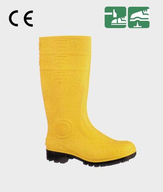 Stivale Antifortunistica Giallo Nitrilato 4024  - Taglia 41 ce MillStore