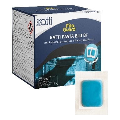 Topicida Ratti Pasta Blu DF - 3 buste da 500 gr - Fito Guard Fito Guard