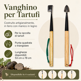 Vanghetto per Tartufi Fatto a Mano – 2 Misure e 2 Tipologie di Punta
