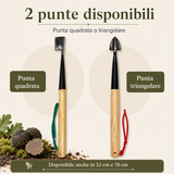 Vanghetto per Tartufi Fatto a Mano – 2 Misure e 2 Tipologie di Punta
