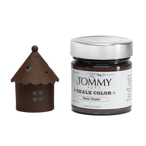 Vernice shabby chic a gesso - PROMO SPECIALE Noce scuro / 200ml Tommy Art (3853044)
