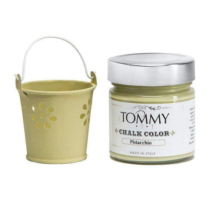 Vernice shabby chic a gesso - PROMO SPECIALE Pistacchio / 200ml Tommy Art (3853039)