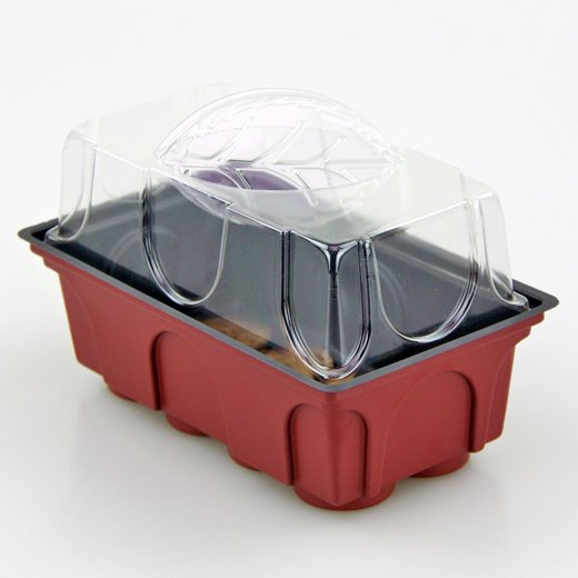 Coperchio per il kit di avviamento semi per contenere 8 tavolette Jiffy o di cocco.