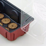 Coperchio per il kit di avviamento semi per contenere 8 tavolette Jiffy o di cocco.
