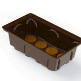 Base del kit di avviamento per semi per contenere 8 tablet Jiffy o coco.