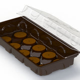 Kit di avviamento per semi base per contenere 10 tablet Jiffy o coco.