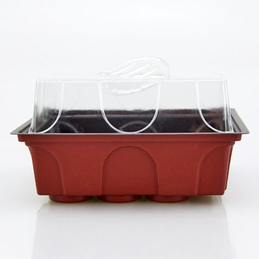 Coperchio per il kit di avviamento semi per contenere 12 tablet Jiffy o di cocco.