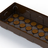 Base del kit di avviamento per semi per contenere 24 tablet Jiffy o coco.