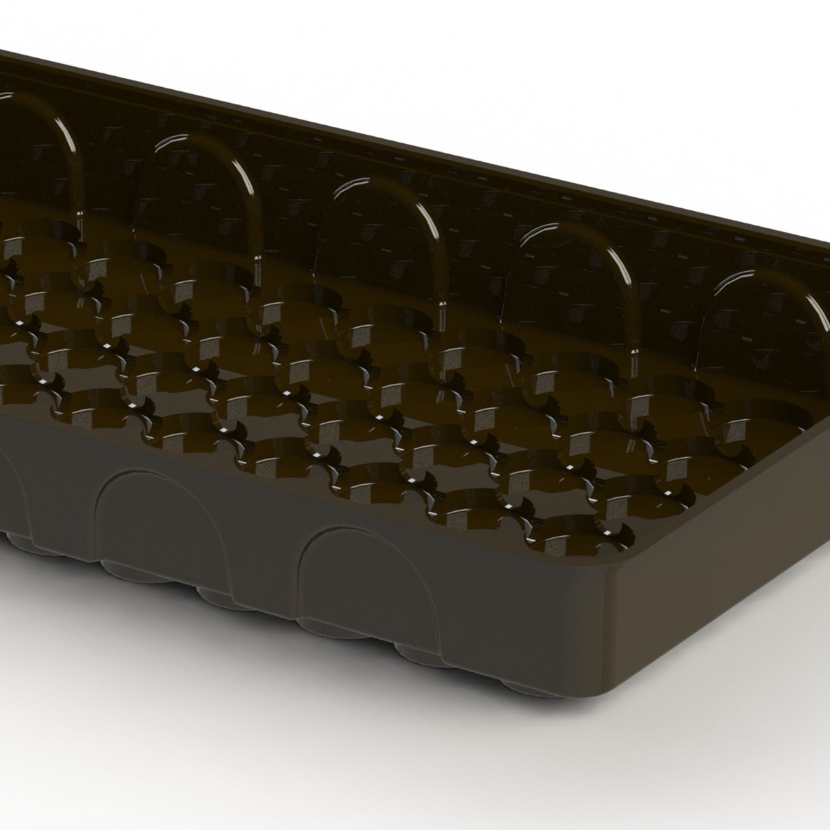 Base del kit di avviamento per semi per contenere 72 tablet Jiffy o coco.