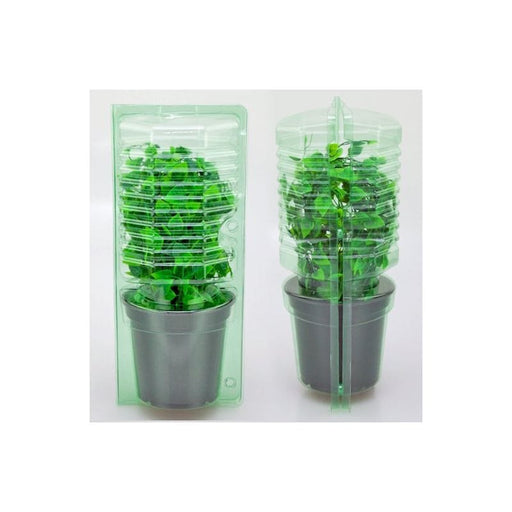 1 x Imballaggio plastica spedire piante vaso ø14 x 13 cm - apertura ø 10 cm - h max 21 cm MillStore