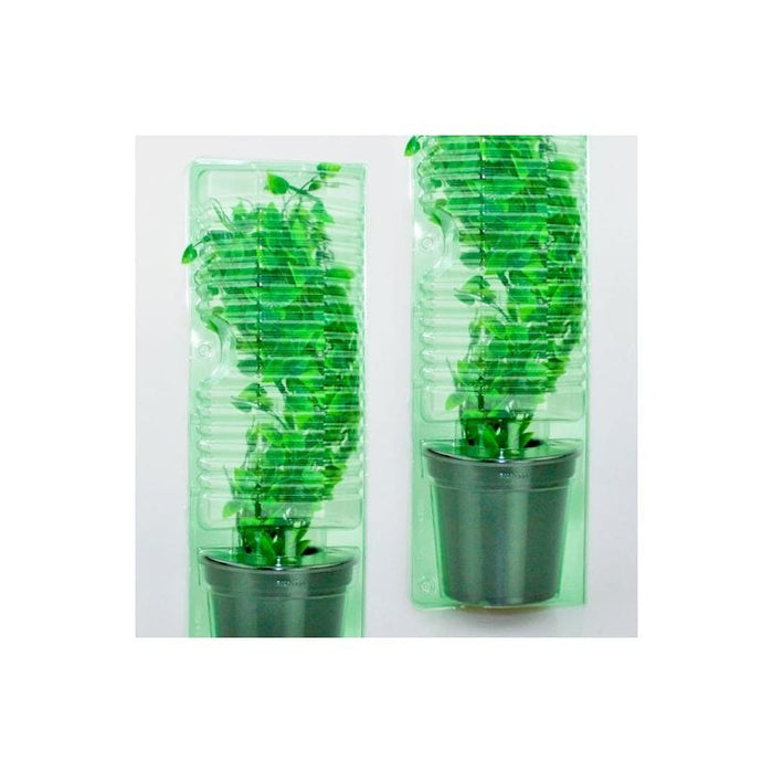 1 x Imballaggio plastica spedire piante vaso ø14 x 13 cm - apertura ø 8 cm - h max 33 cm MillStore