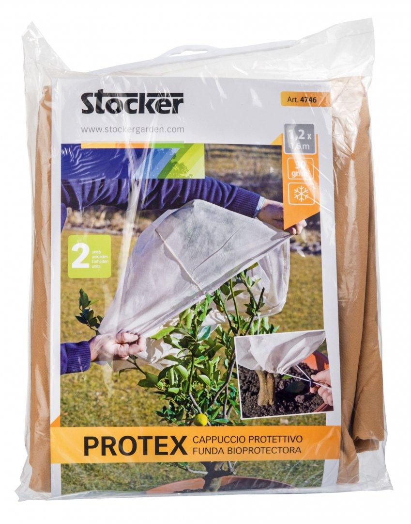 2 Cappucci Protettivi Antigelo con Corda - 30 gr-mq - Stocker Stocker (2491598)