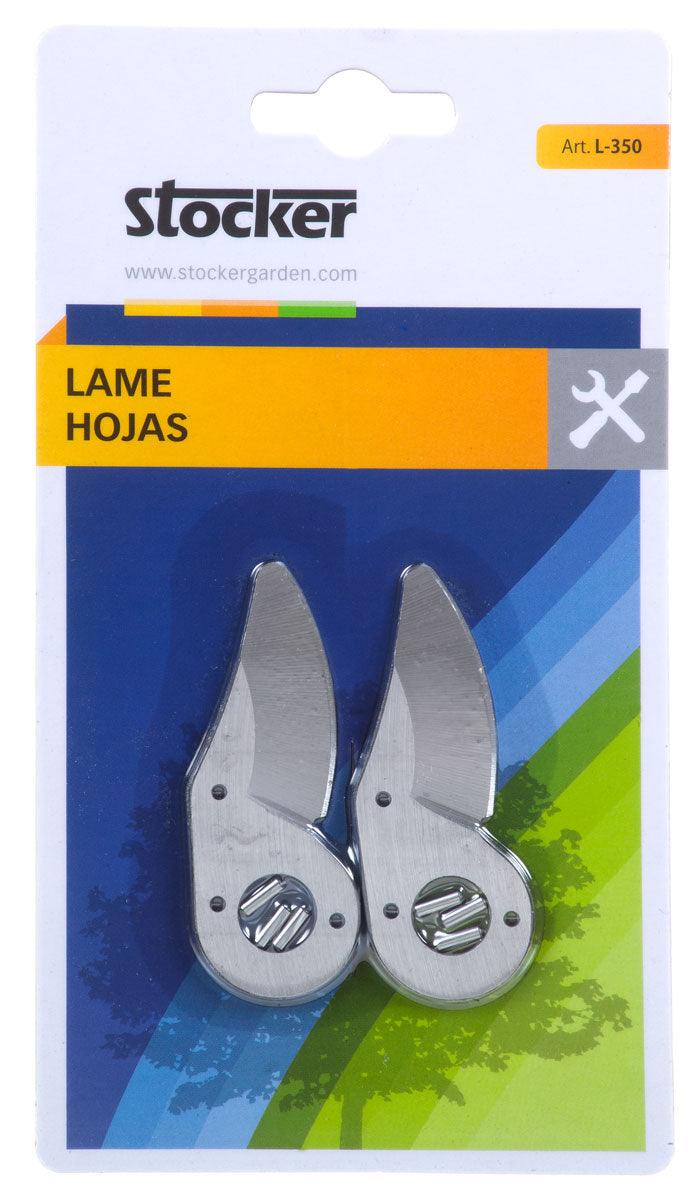 2 lame di ricambio Forbice profi bybass 20 - art. 350 - Stocker Stocker (2491602)