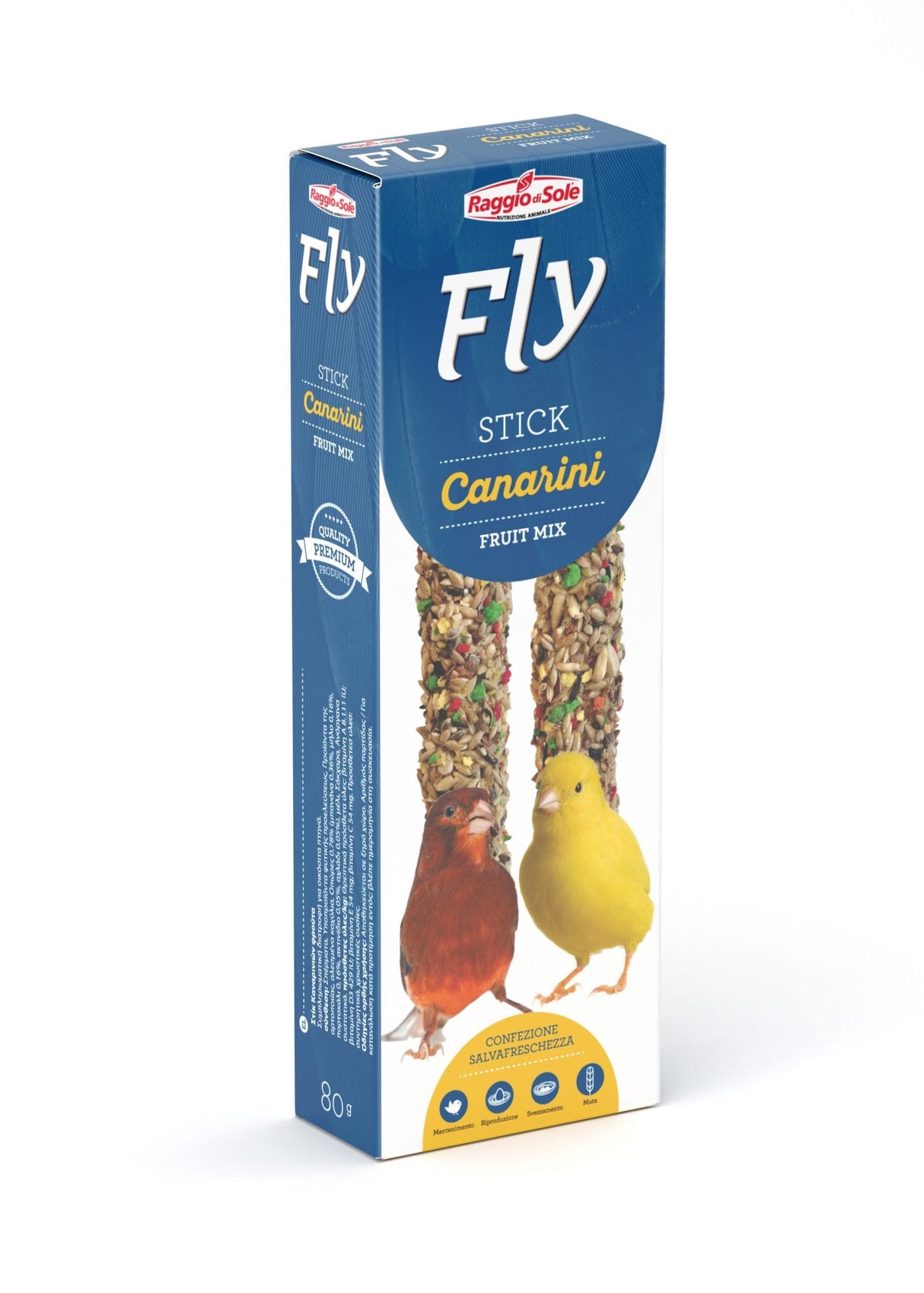 2 Stick canarini fruit futta mix - 2 x 40 gr - Fly Raggio di Sole Fly Raggio di Sole (2641420)