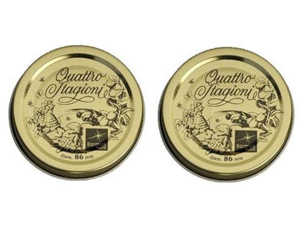 2 tappi capsule per vasi 4 stagioni - d. 86 mm - Bormioli Rocco Bormioli (2491610)
