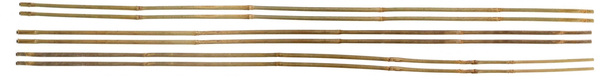 25 Tutori canne in bambu reggipiante h 210 cm -  diam 22-24 mm - Stocker Stocker (2491617)