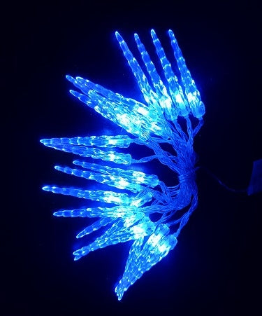 Guirlande lumineuse décorative 20 LED - Stalactite Lumineuse - Lumière Froide