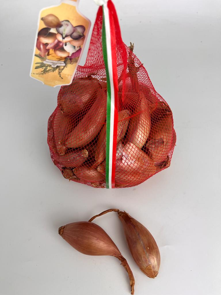 Scalogno 1/2 Lungo Rosso Italiano Longor - calibro 15/40 500 gr L'Ortolano (2981816)