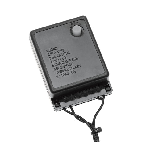 Guirlande Lumineuse 300 LED - Blanc Chaud - 220 V - Avec Jeu de Lumière - Câble Noir - 21,5 m - XmasKing