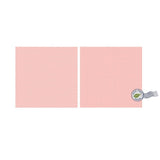 MP Fiorellini e quadretti rosa confetto Carta per scrapbooking double face con cuori cm.31x31 (3818679)