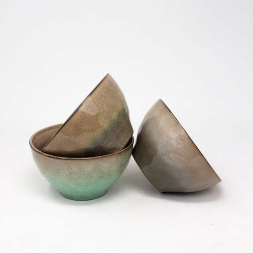 Koopman Ciotola in ceramica sfumata dall'effetto puntinato ; più colori (3818698)